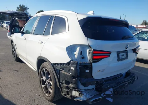 2023 BMW X3 Sdrive30I z USA, uszkodzony, nr VIN 5UX43DP07P9R64170